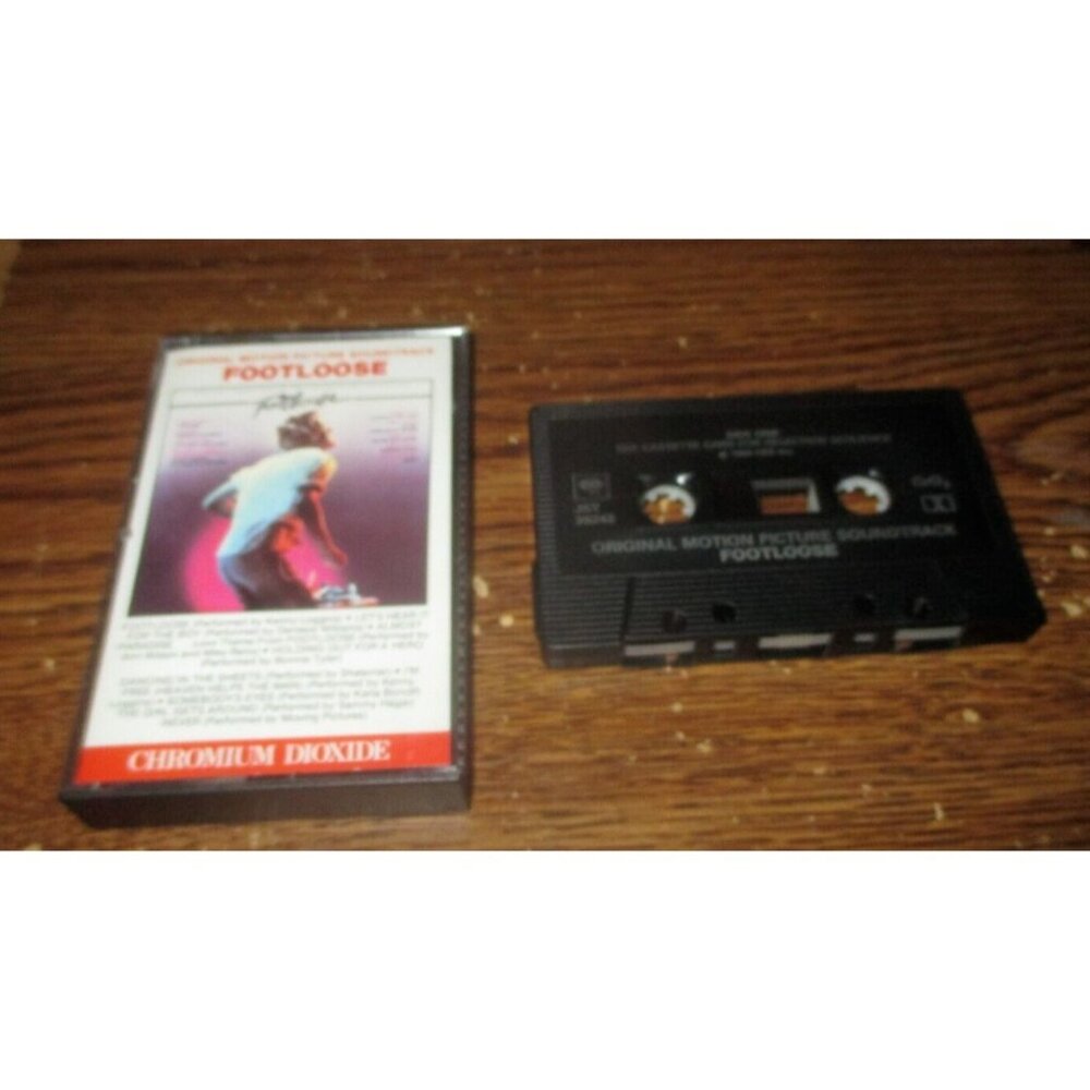Footloose Original Motion Picture Soundtrack on cassette (CBS Records, 1984)